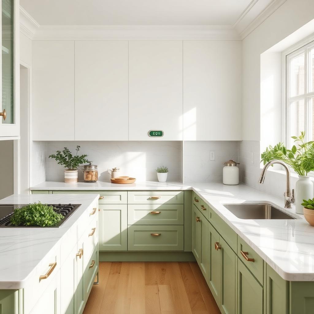 Spotless modern kitchen